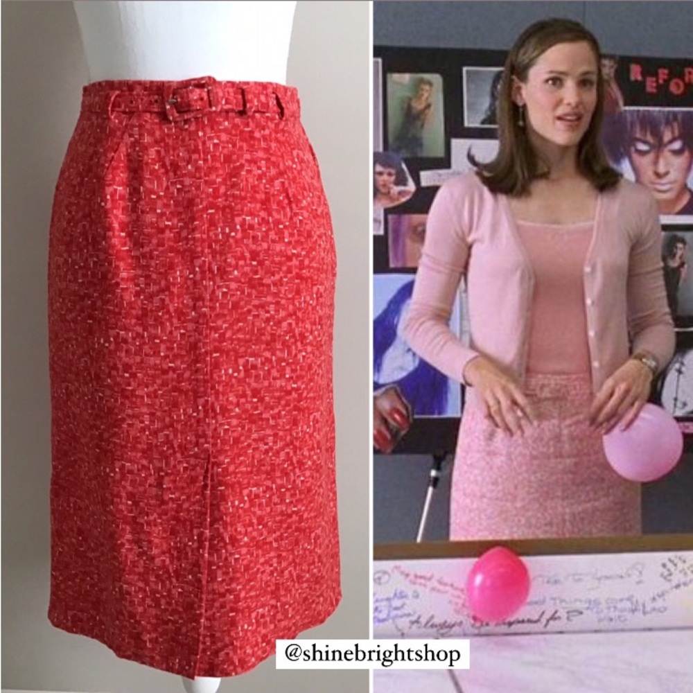 Rare Early 2000s Vintage Skirt ASO Jenna Rink in 13 Going on 30 Alt. - Picture 5 of 16